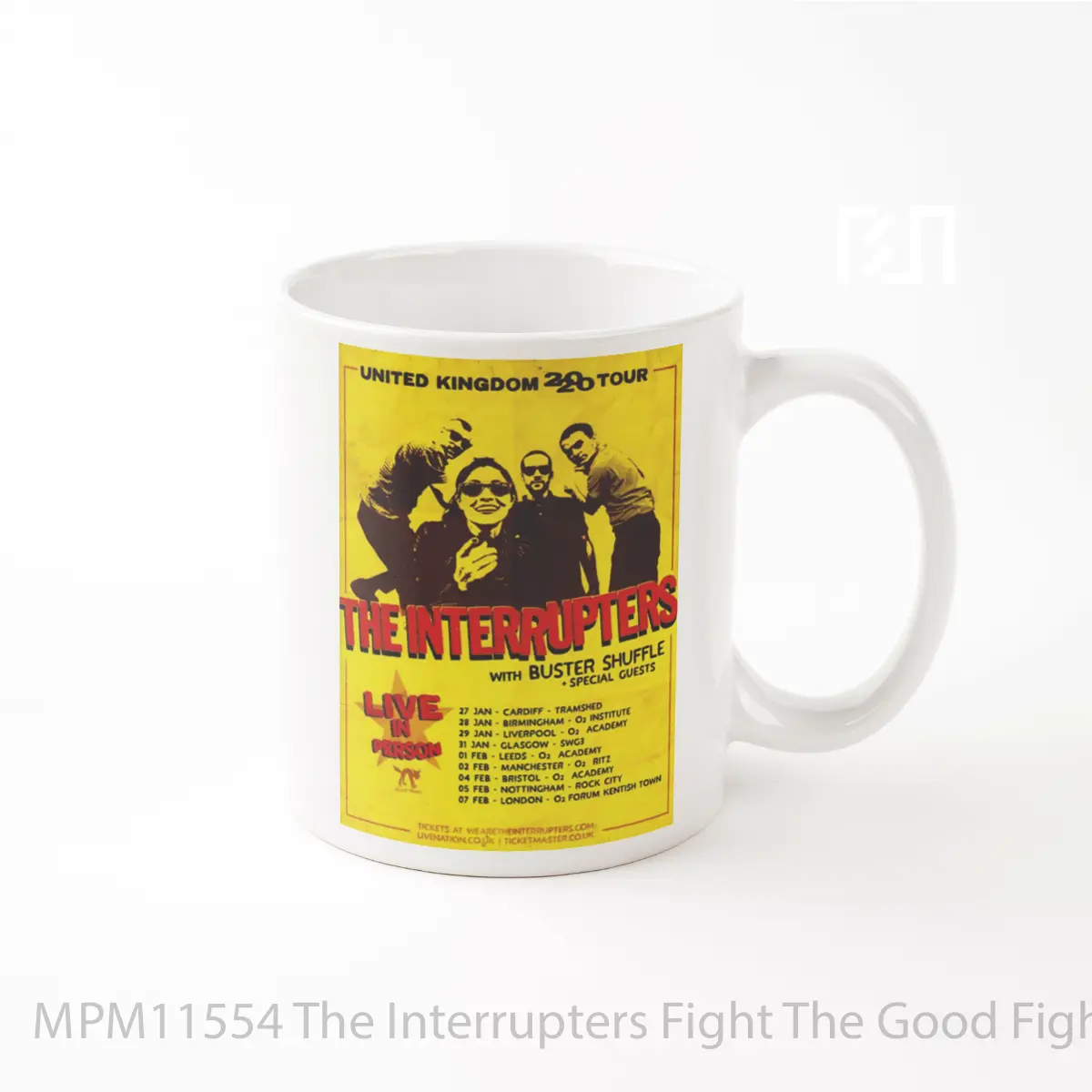 Mug The Interrupters Fight The Good Fight Uk Tour 2020 MPM11554