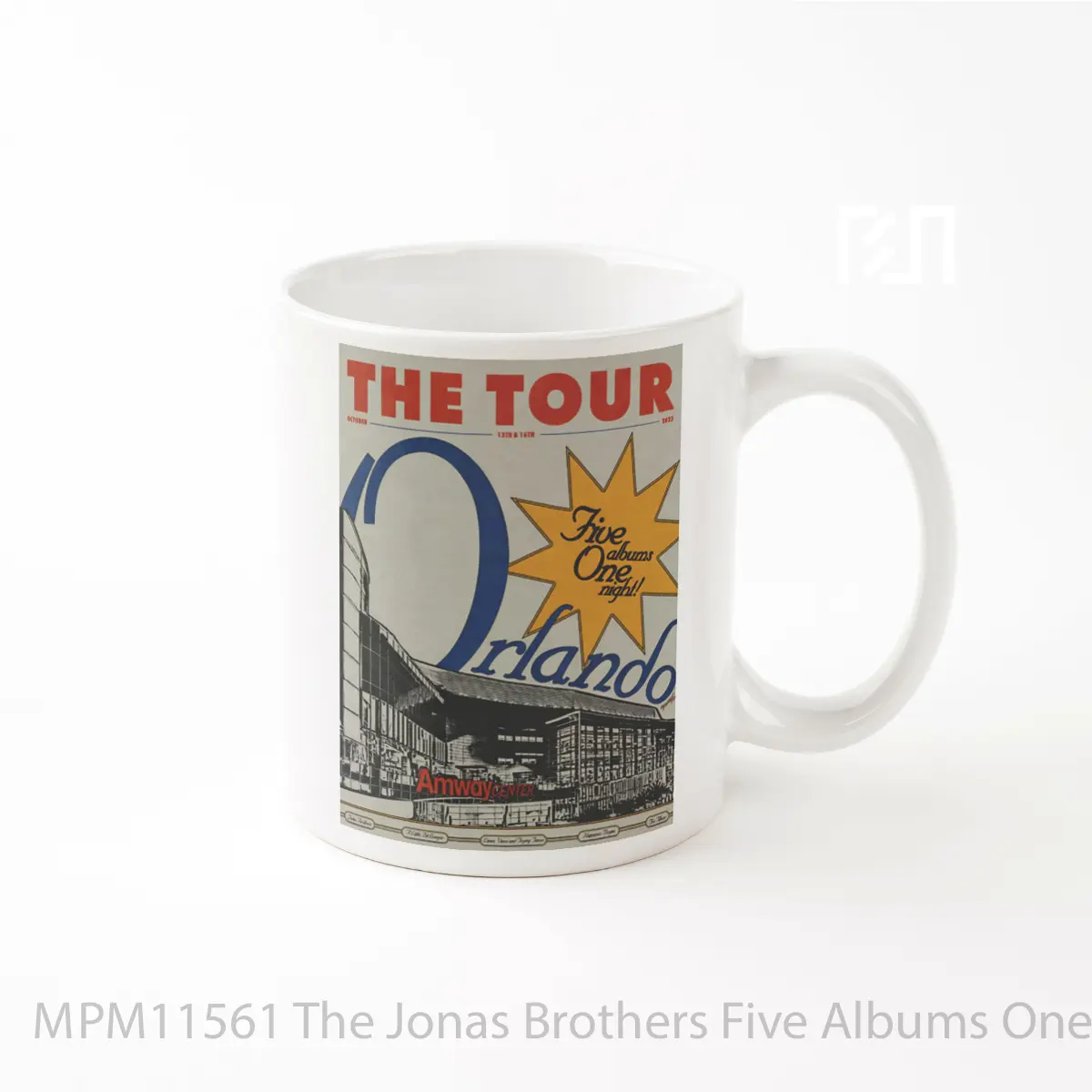 Mug The Jonas Brothers Five Albums One Night 2023 Wor MPM11561