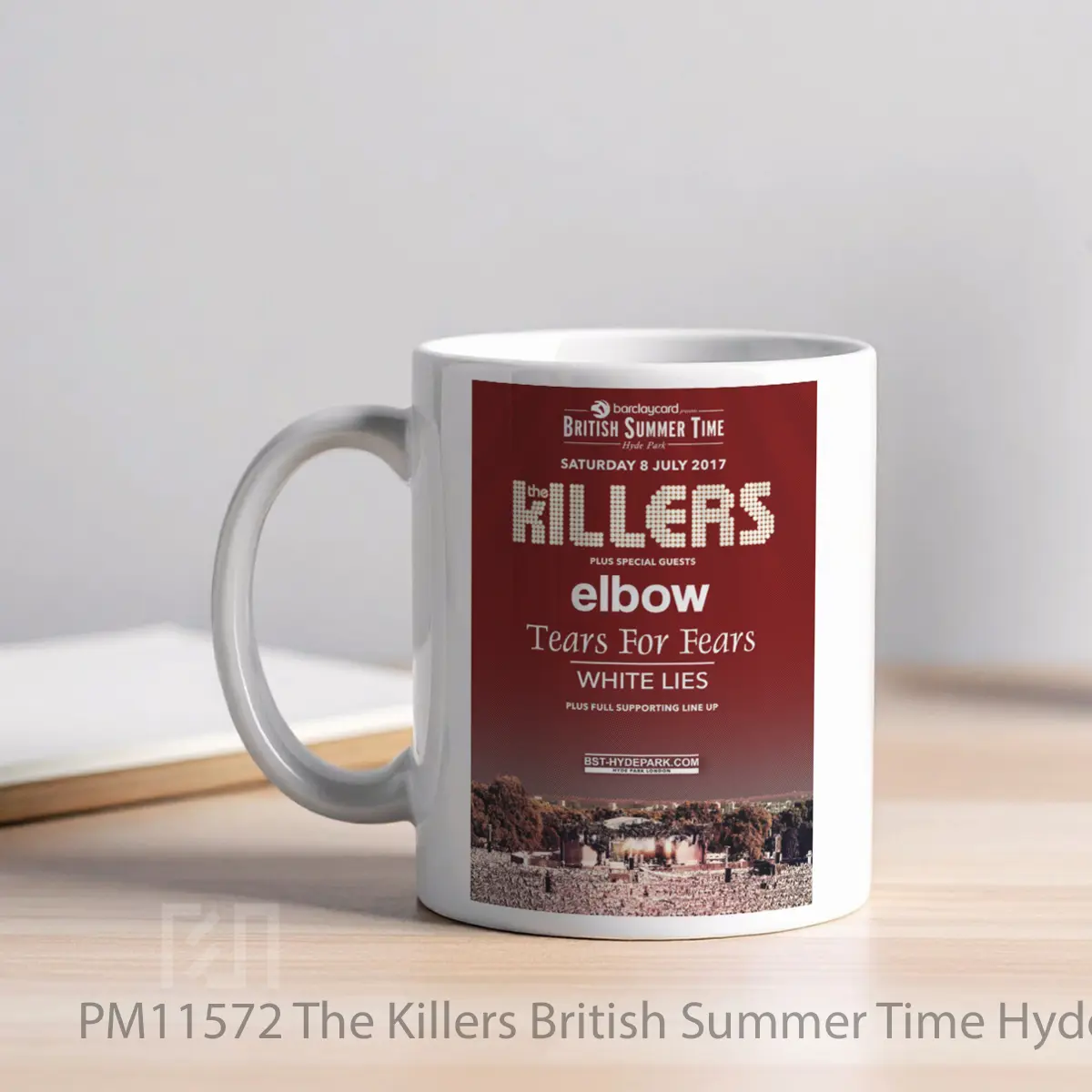 Mug The Killers British Summer Time Hyde Park MPM11572 - All-side / Desain