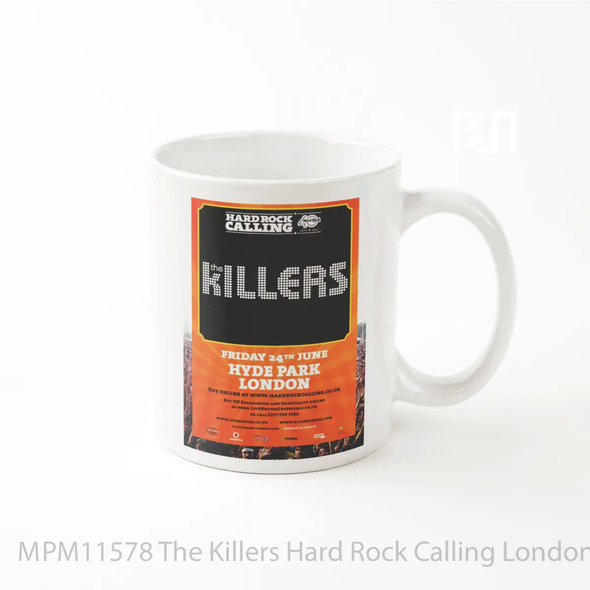 Mug The Killers Hard Rock Calling London Hyde Park 2011 MPM11578