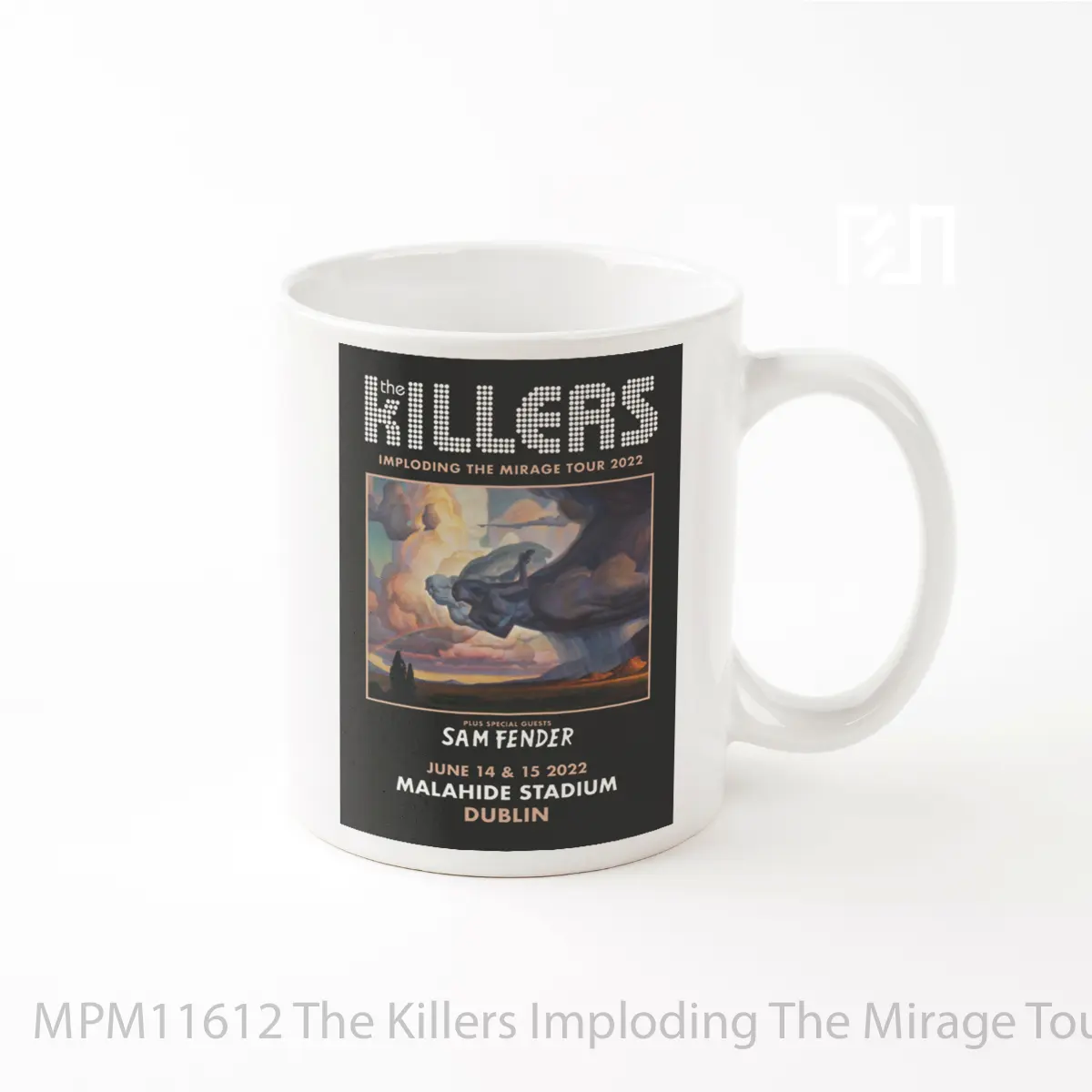 Mug The Killers Imploding The Mirage Tour 2022 Dublin MPM11612