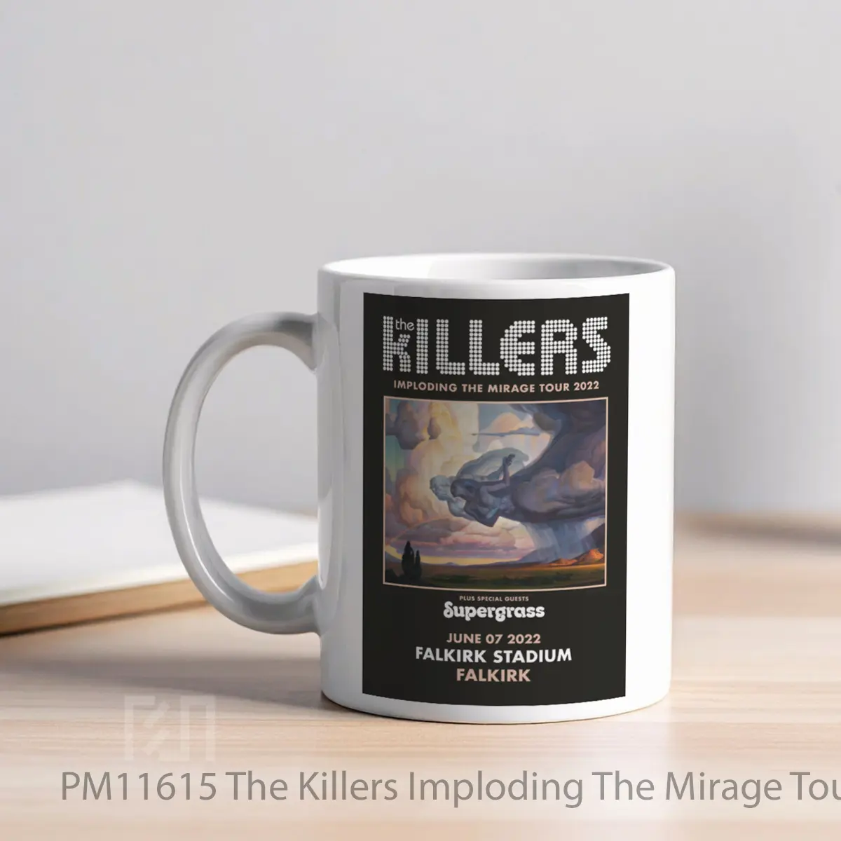 Mug The Killers Imploding The Mirage Tour 2022 Falkirk MPM11615 - All-side / Desain