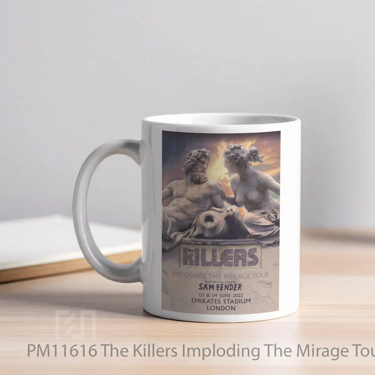 Mug The Killers Imploding The Mirage Tour 2022 London 1 MPM11616 - All-side / Desain