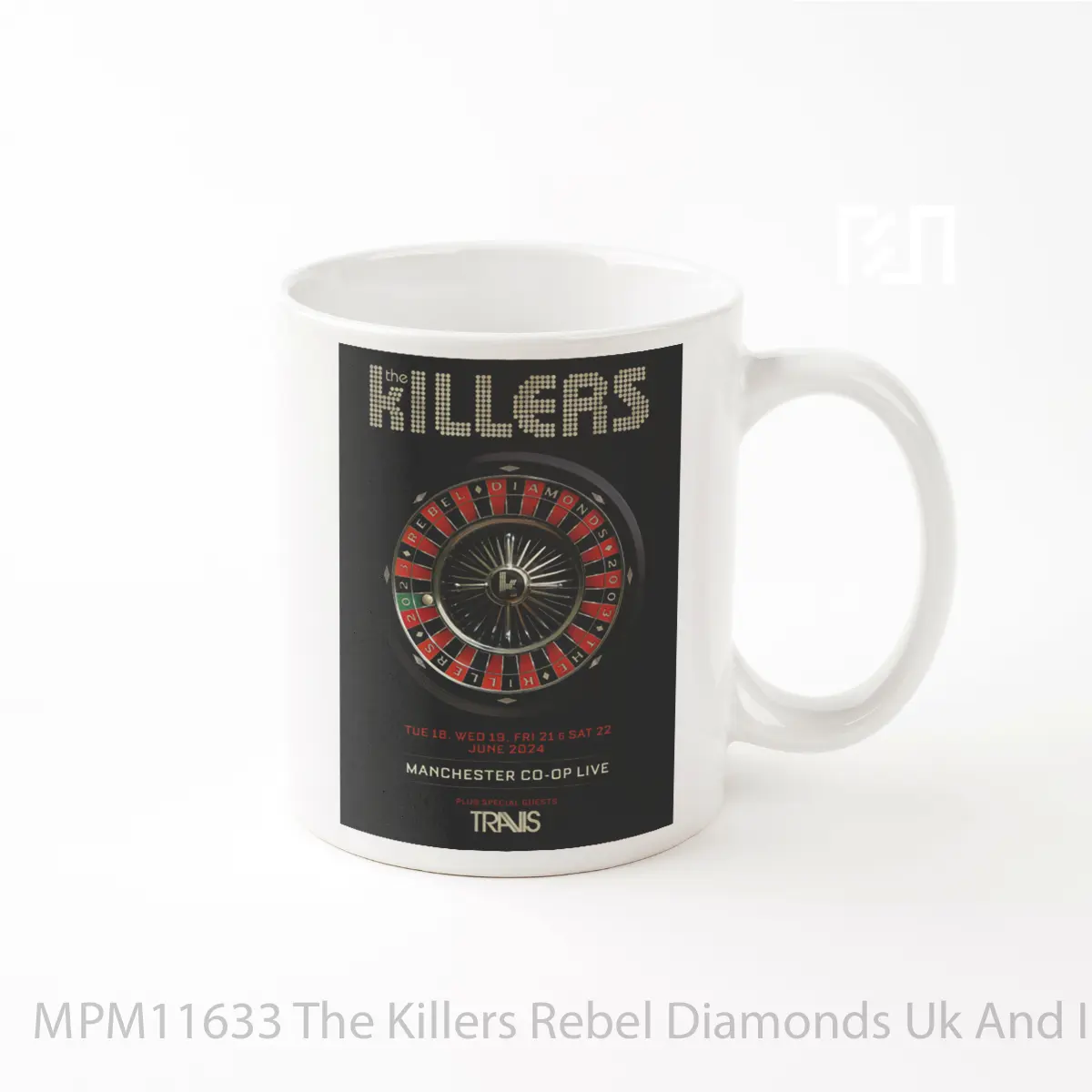 Mug The Killers Rebel Diamonds Uk And Ireland Tour 2024 Variant 2 MPM11633