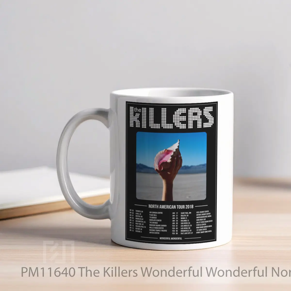 Mug The Killers Wonderful Wonderful North America Tour 2018 MPM11640 - All-side / Desain