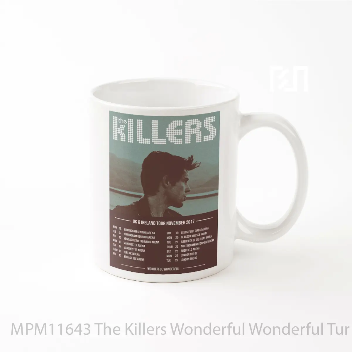 Mug The Killers Wonderful Wonderful Tur Uk And Ireland 2017 MPM11643