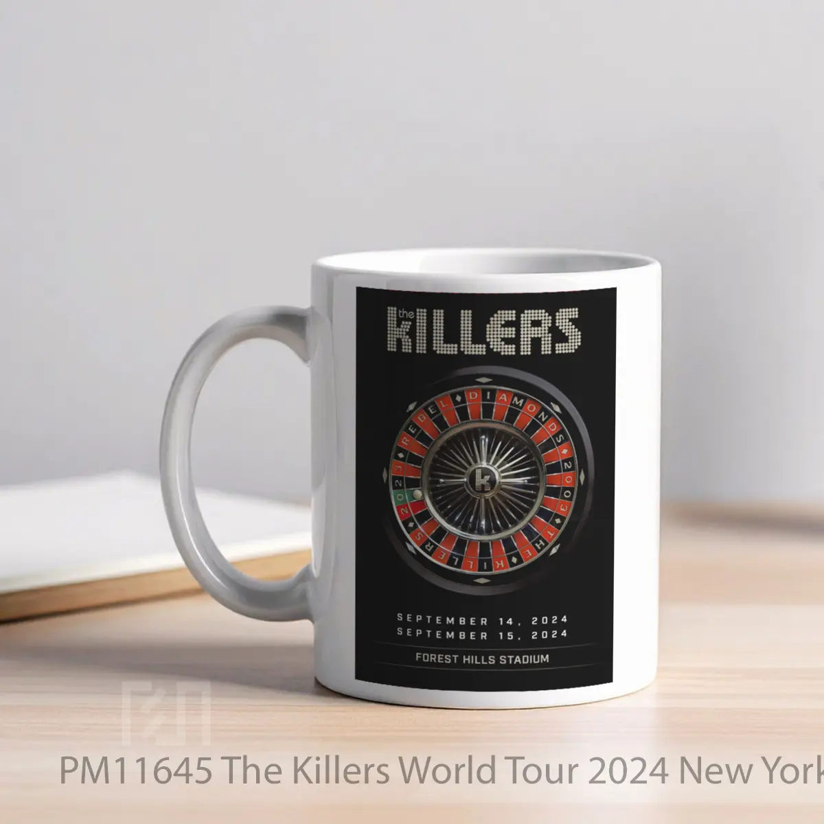 Mug The Killers World Tour 2024 New York MPM11645 - All-side / Desain