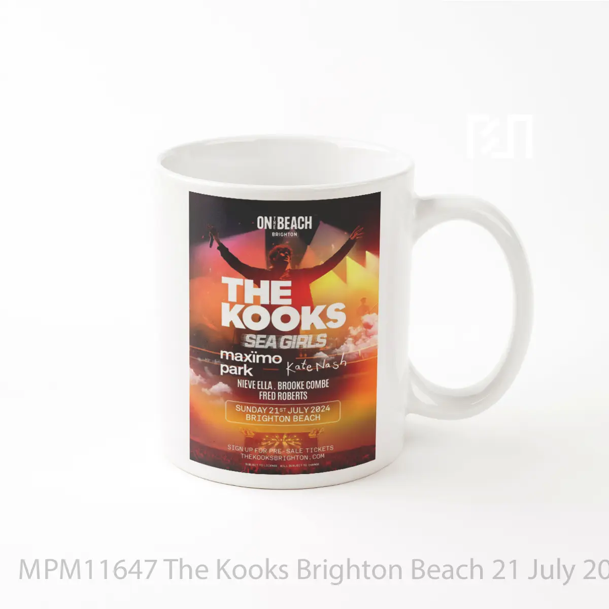Mug The Kooks Brighton Beach 21 July 2024 MPM11647