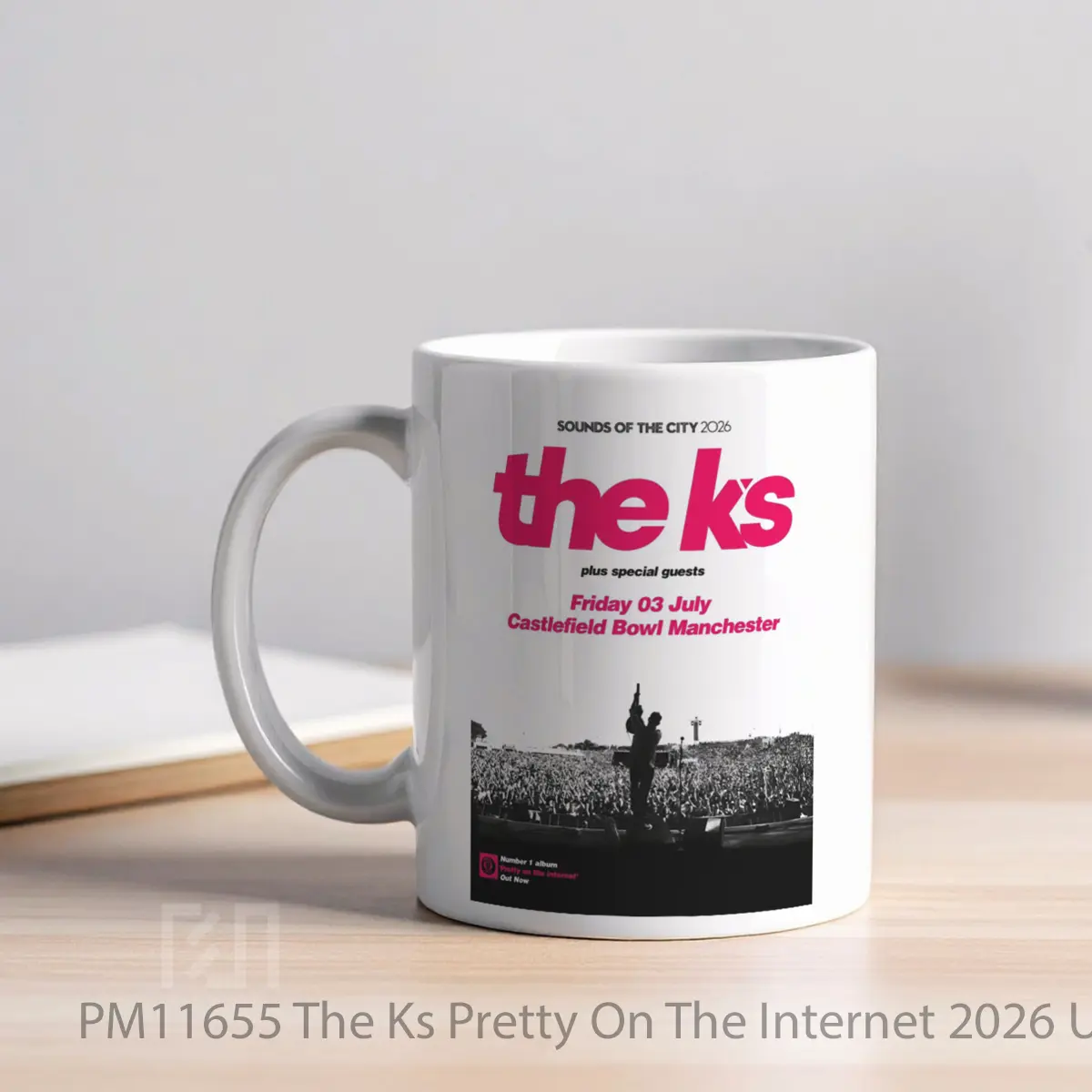 Mug The Ks Pretty On The Internet 2026 Uk Tour Manchester MPM11655 - All-side / Desain