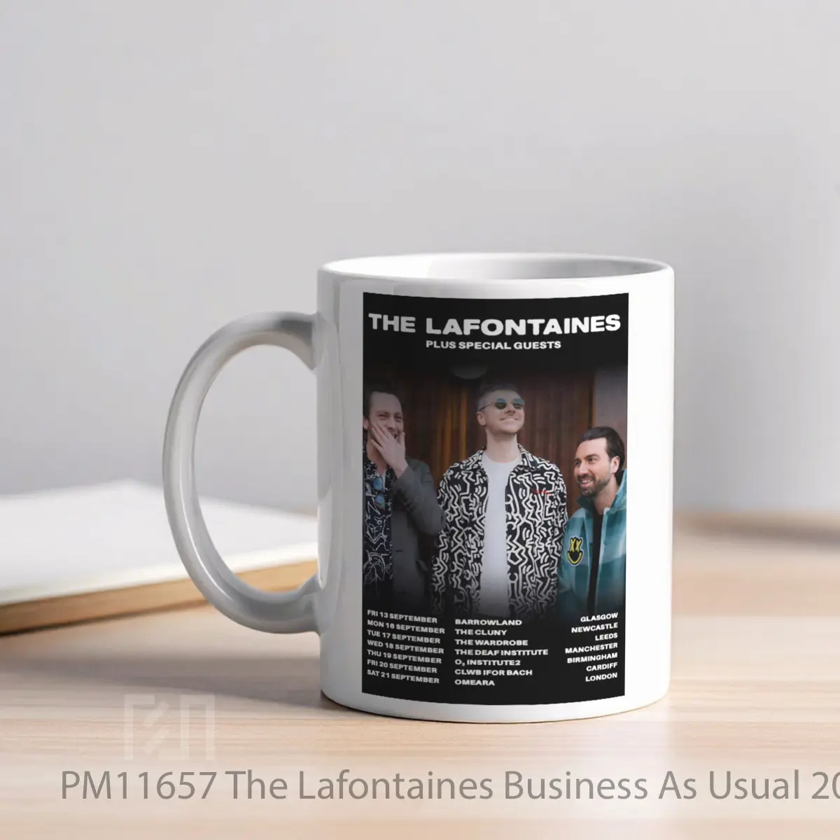 Mug The Lafontaines Business As Usual 2024 Uk Tour Pos MPM11657 - All-side / Desain