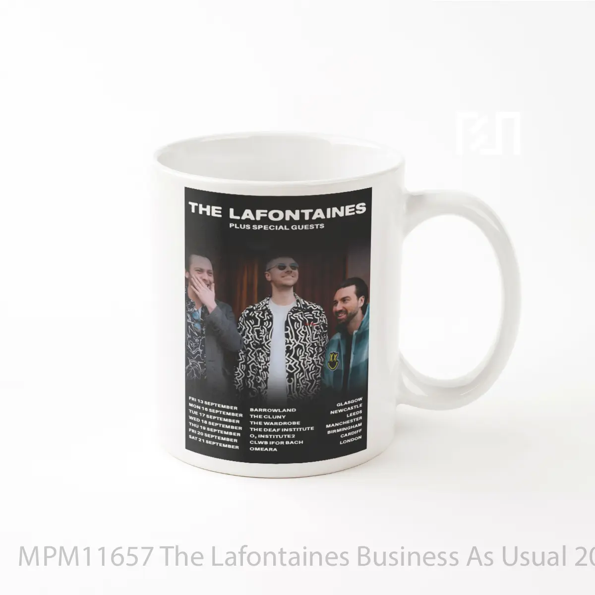Mug The Lafontaines Business As Usual 2024 Uk Tour Pos MPM11657