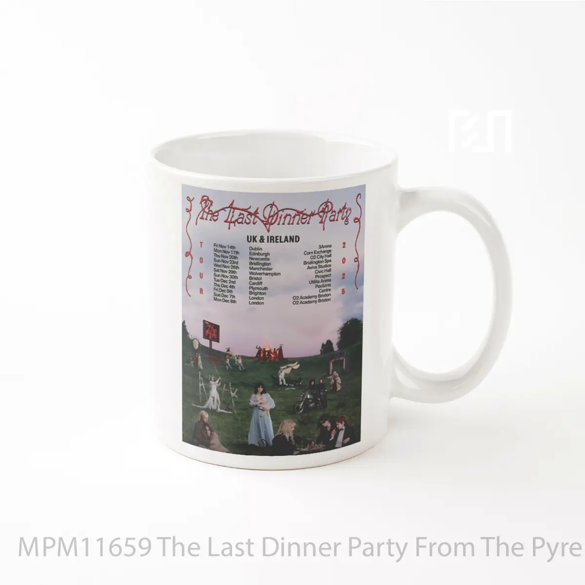 Mug The Last Dinner Party From The Pyre 2025 Uk Irel MPM11659