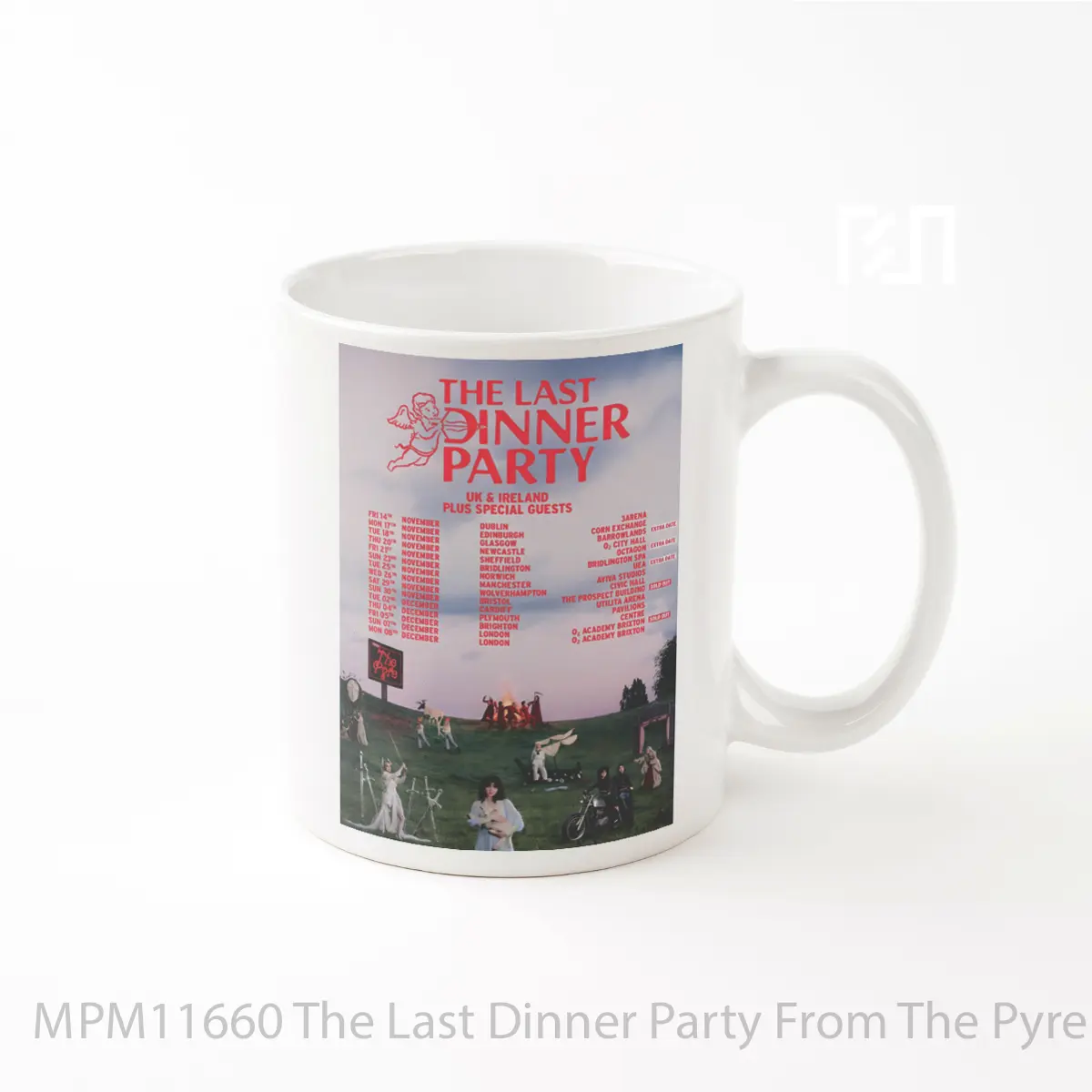Mug The Last Dinner Party From The Pyre 2025 Uk Ireland Tour MPM11660