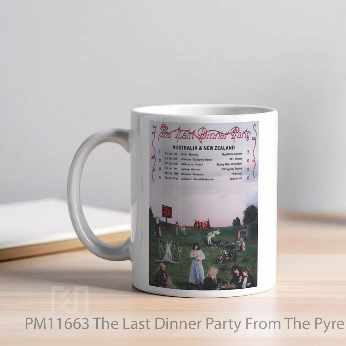 Mug The Last Dinner Party From The Pyre 2026 Australia 1 MPM11663 - All-side / Desain