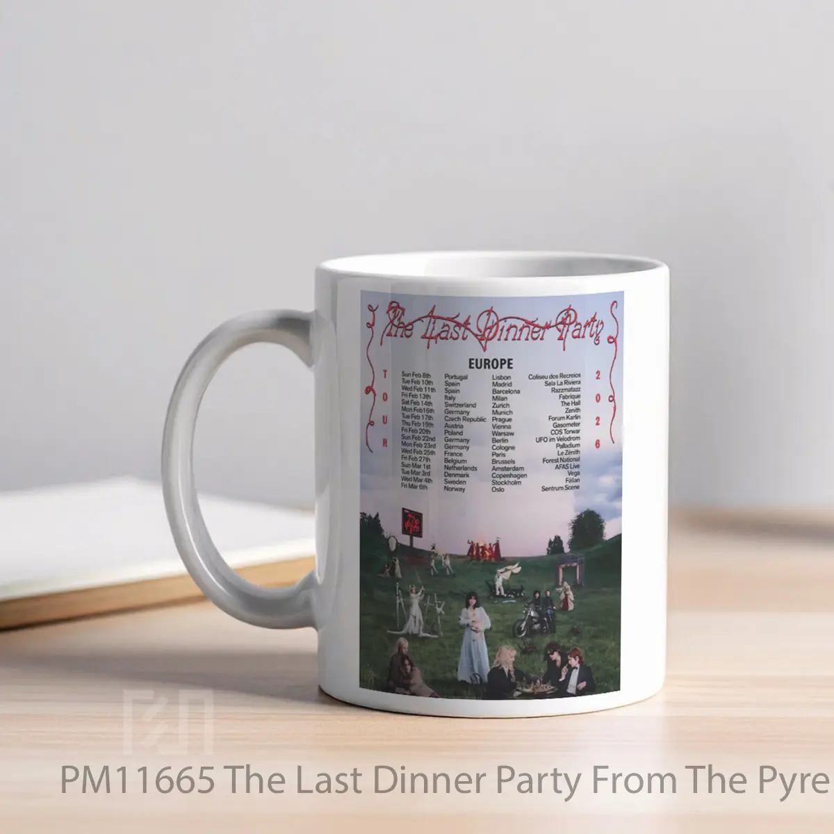 Mug The Last Dinner Party From The Pyre 2026 European MPM11665 - All-side / Desain