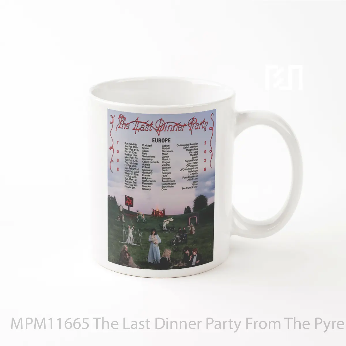 Mug The Last Dinner Party From The Pyre 2026 European MPM11665