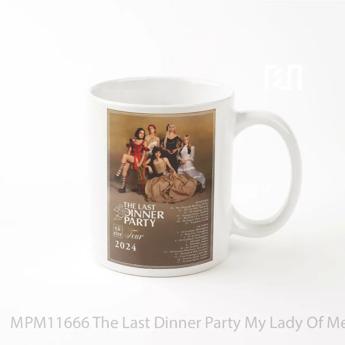 Mug The Last Dinner Party My Lady Of Mercy Tour 2024 MPM11666