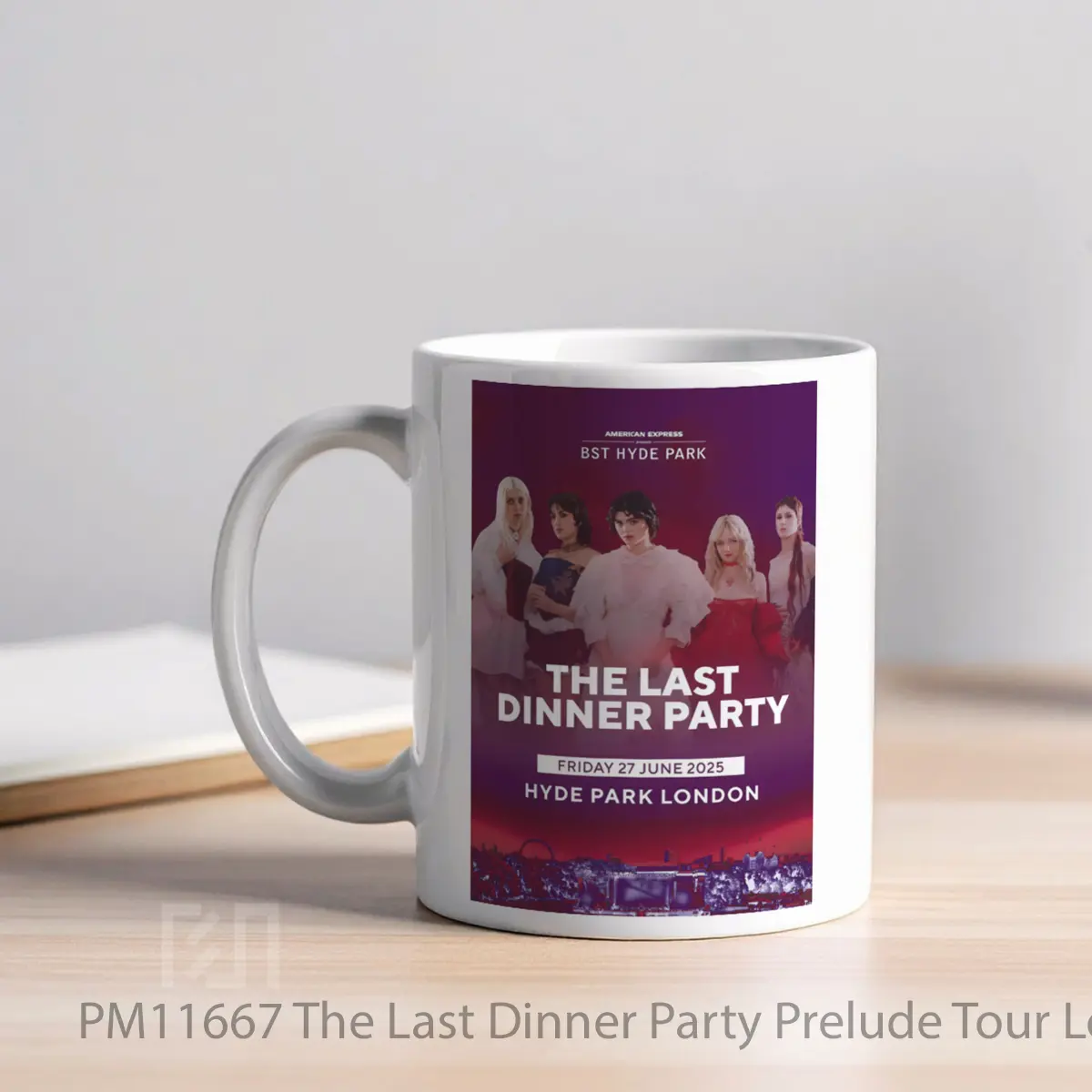 Mug The Last Dinner Party Prelude Tour London Bst Bri MPM11667 - All-side / Desain
