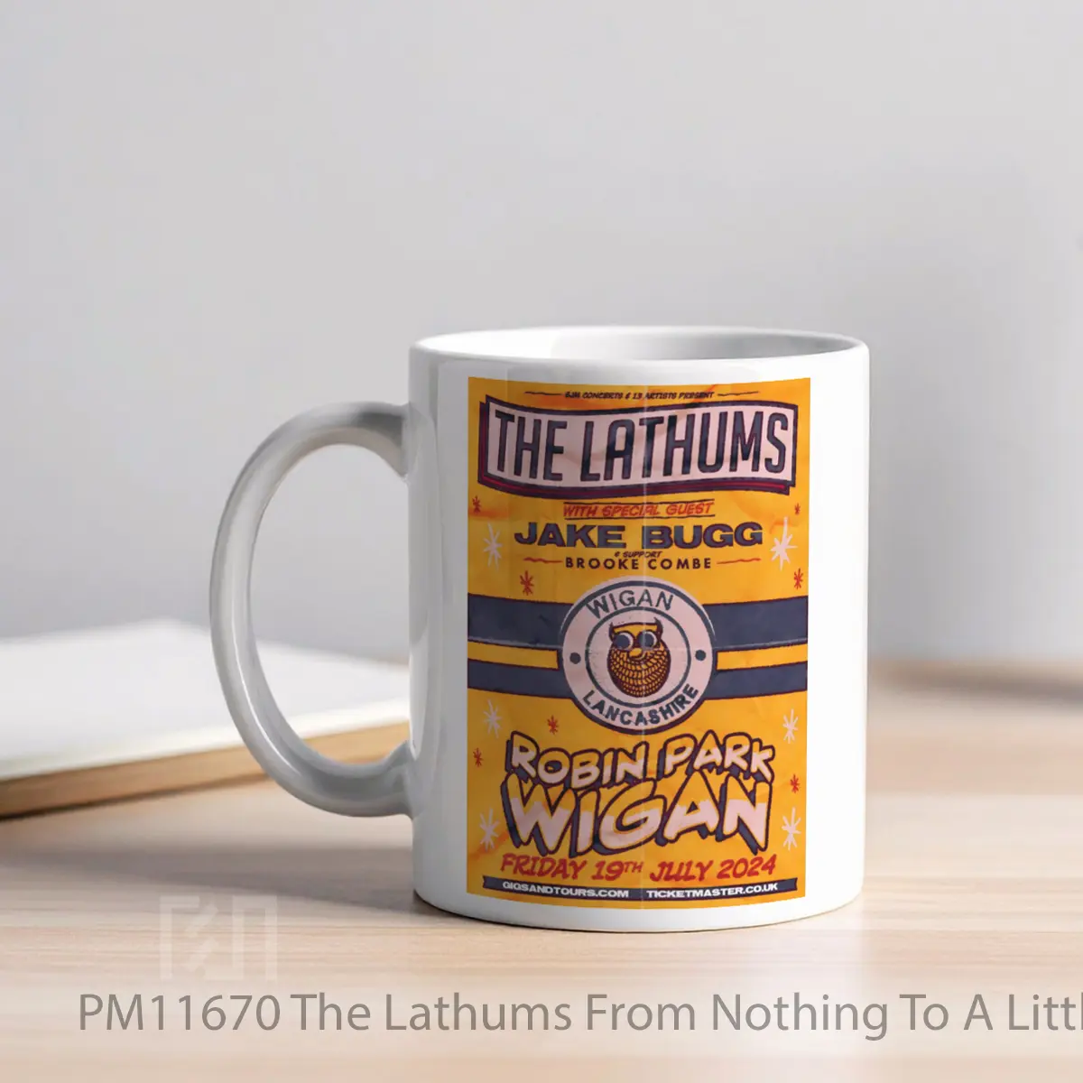 Mug The Lathums From Nothing To A Little Bit More Uk Tour 2024 MPM11670 - All-side / Desain