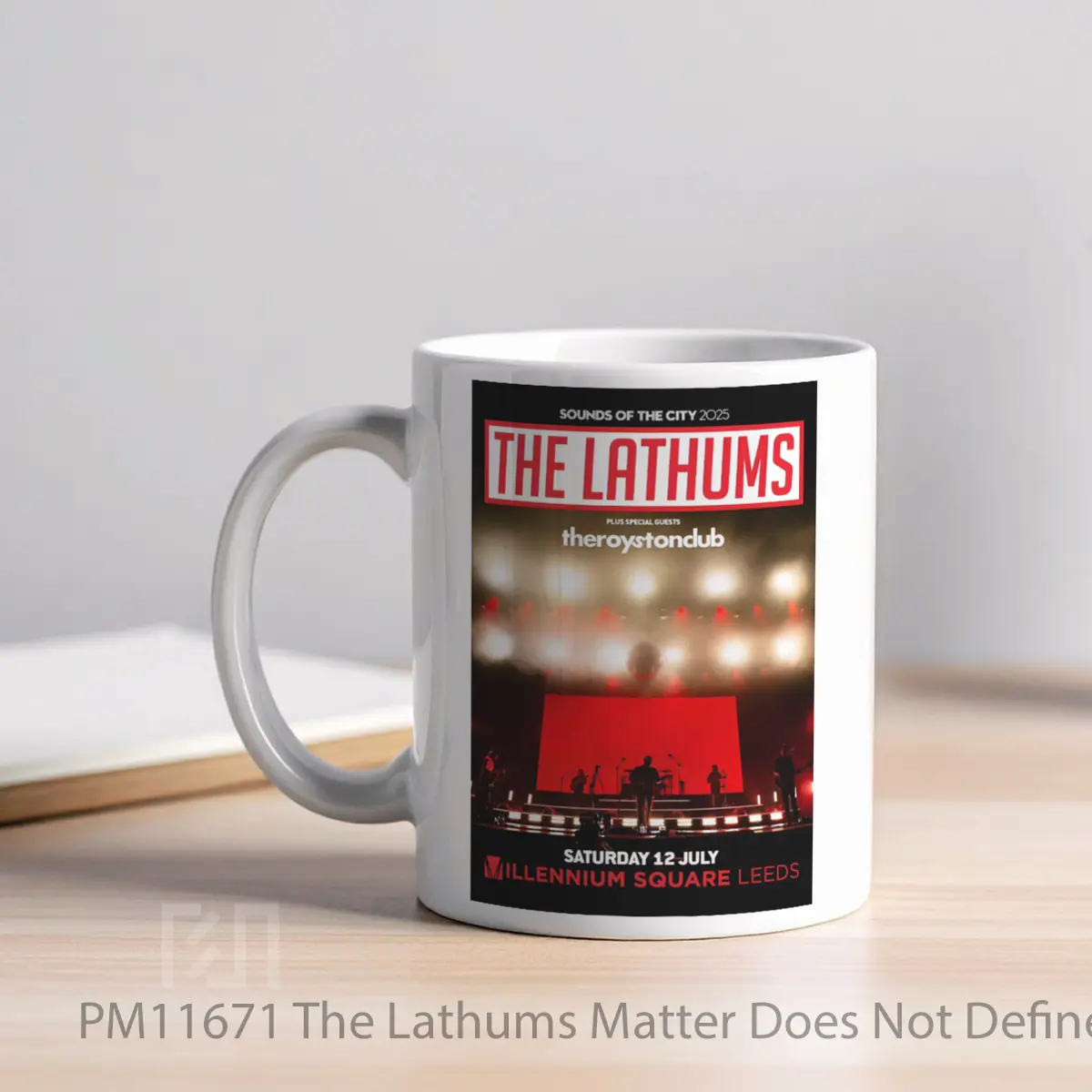 Mug The Lathums Matter Does Not Define 2025 Tour 1 MPM11671 - All-side / Desain