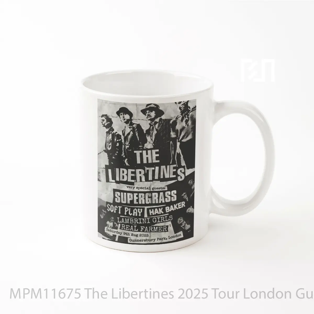 Mug The Libertines 2025 Tour London Gunnersbury Park MPM11675