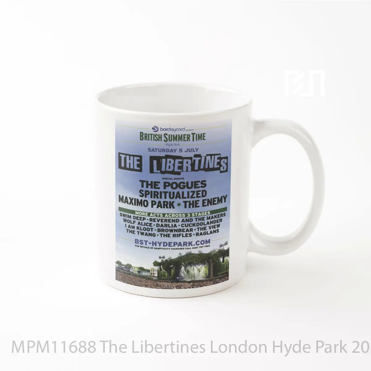 Mug The Libertines London Hyde Park 2014 MPM11688