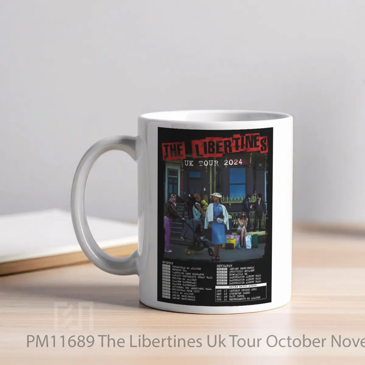 Mug The Libertines Uk Tour October November 2024 MPM11689 - All-side / Desain