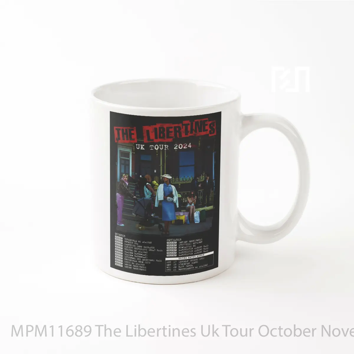 Mug The Libertines Uk Tour October November 2024 MPM11689