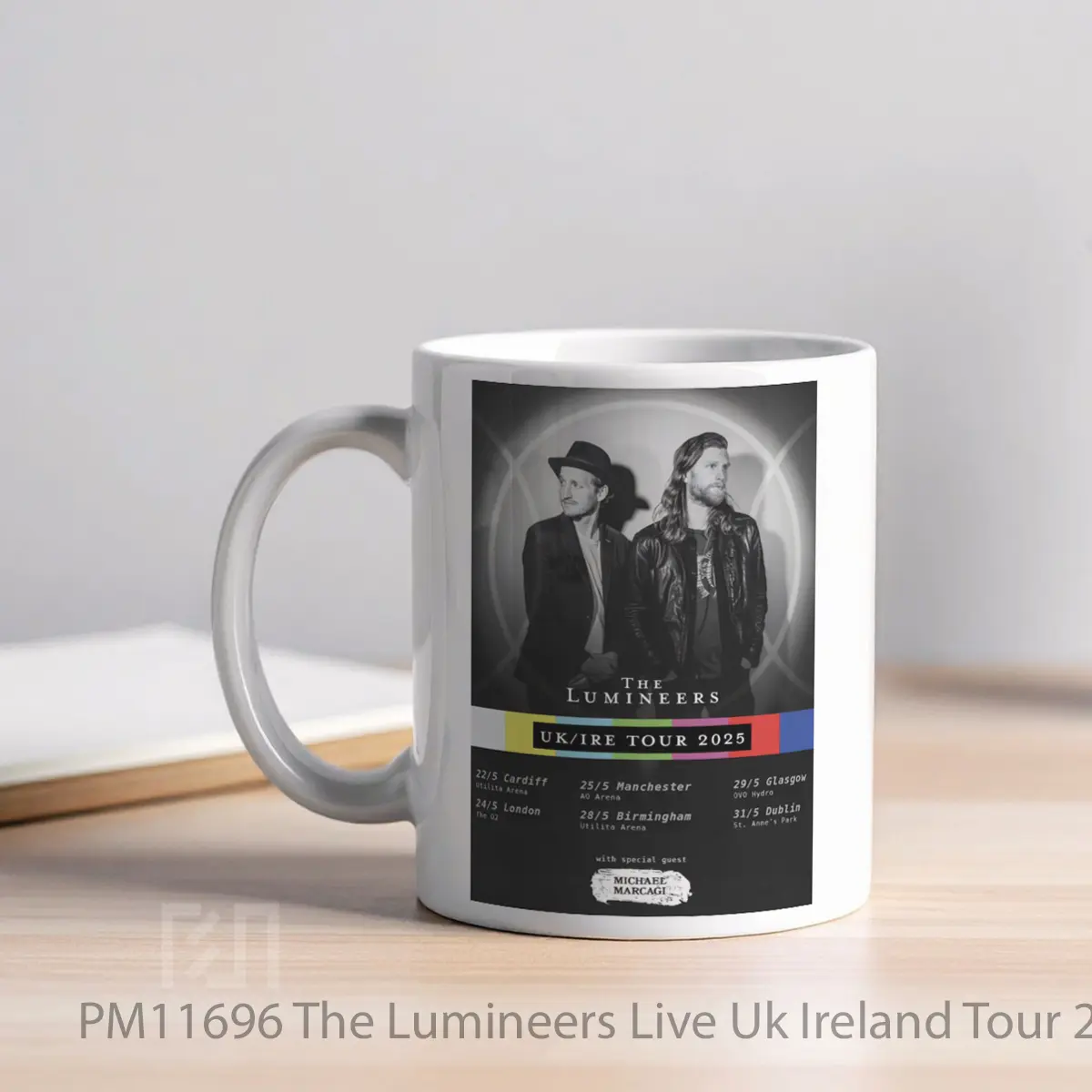 Mug The Lumineers Live Uk Ireland Tour 2025 MPM11696 - All-side / Desain
