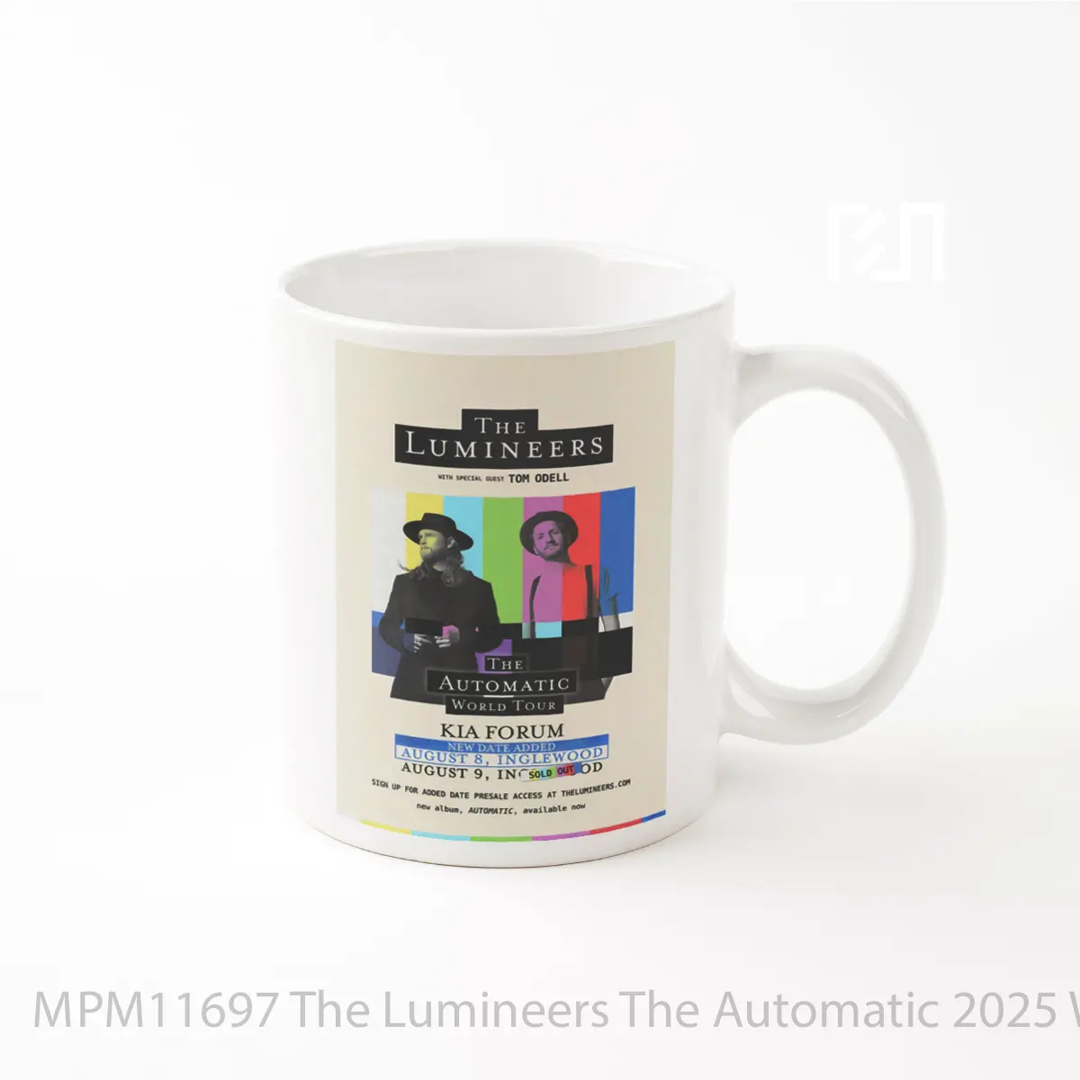 Mug The Lumineers The Automatic 2025 World Tour MPM11697