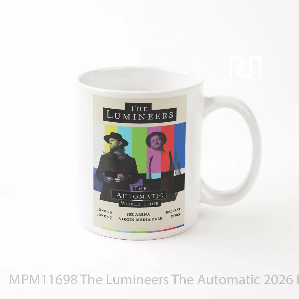 Mug The Lumineers The Automatic 2026 Ireland Tour Belfast MPM11698