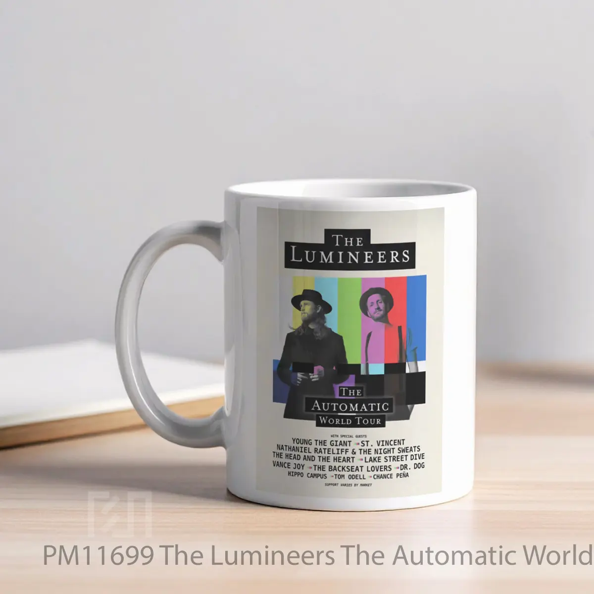 Mug The Lumineers The Automatic World Tour 2025 MPM11699 - All-side / Desain