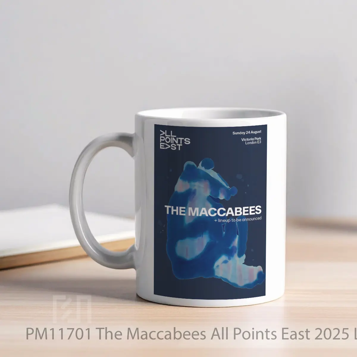 Mug The Maccabees All Points East 2025 London Victoria Park MPM11701 - All-side / Desain
