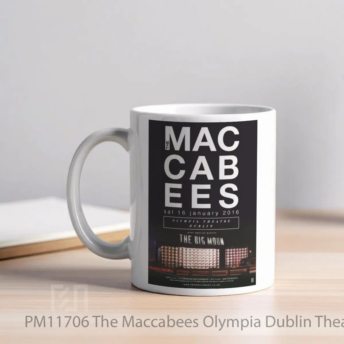 Mug The Maccabees Olympia Dublin Theatre MPM11706 - All-side / Desain