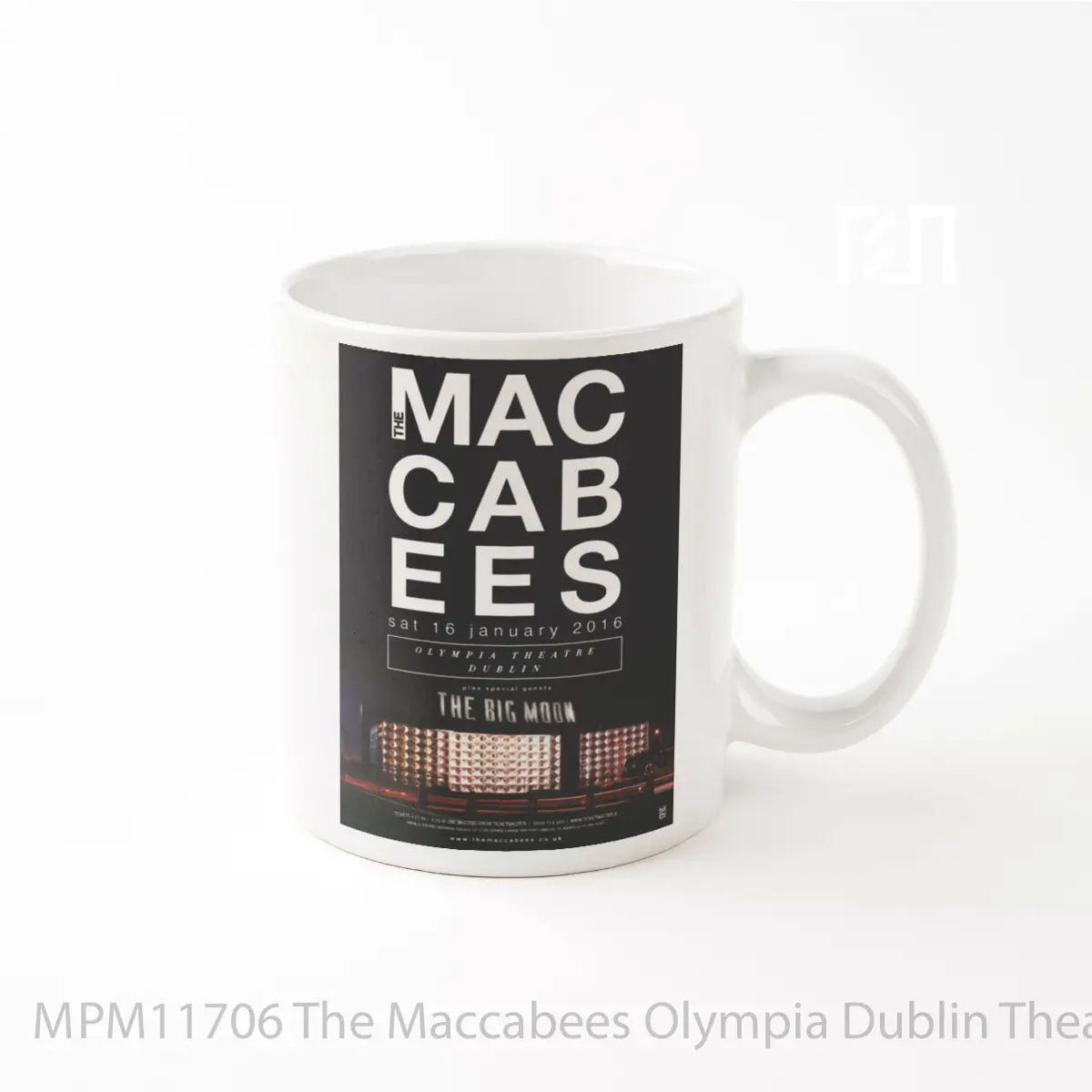 Mug The Maccabees Olympia Dublin Theatre MPM11706