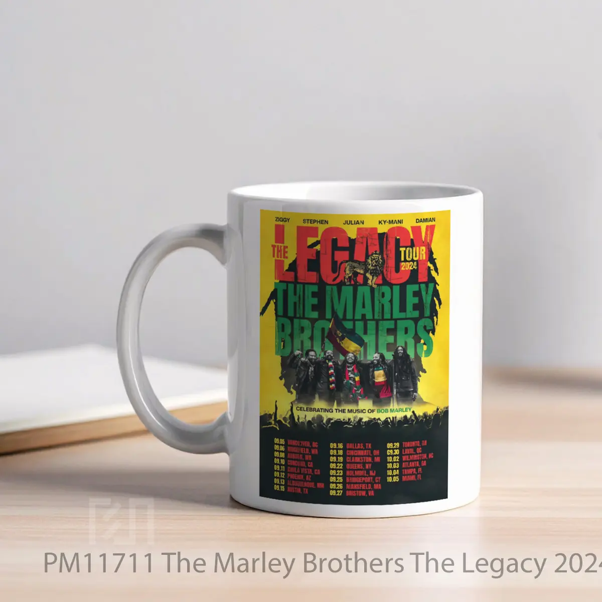 Mug The Marley Brothers The Legacy 2024 Tour MPM11711 - All-side / Desain