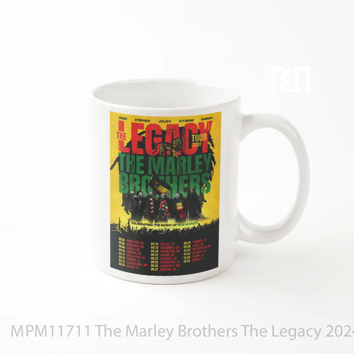 Mug The Marley Brothers The Legacy 2024 Tour MPM11711