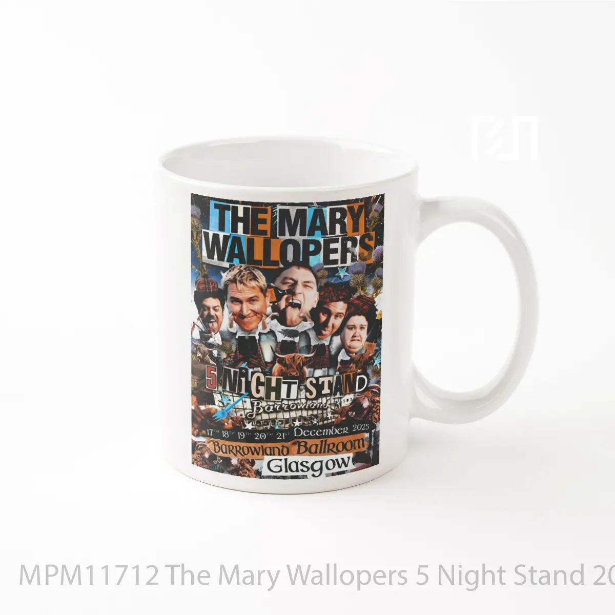 Mug The Mary Wallopers 5 Night Stand 2025 Tour MPM11712