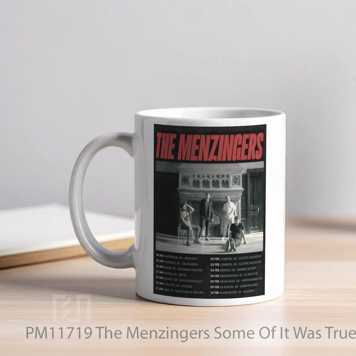 Mug The Menzingers Some Of It Was True Uk European Tour MPM11719 - All-side / Desain