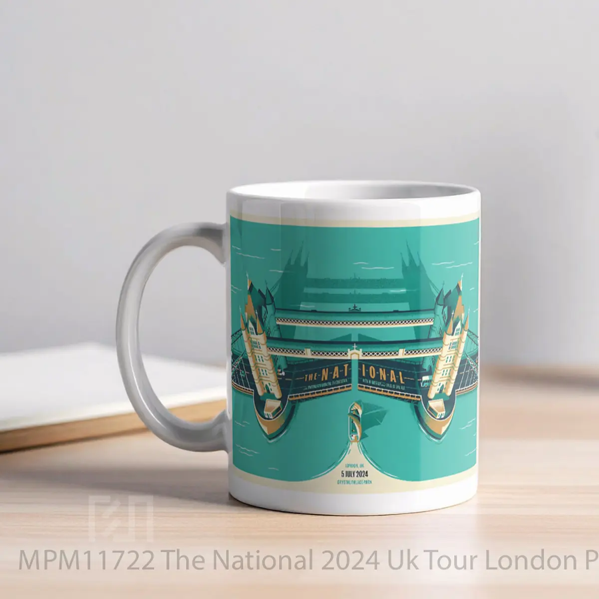 Mug The National 2024 Uk Tour London MPM11722 - All-side / Desain