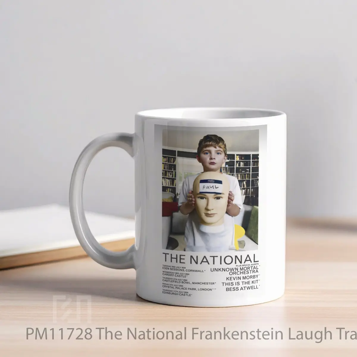 Mug The National Frankenstein Laugh Track Summer Tour 2024 Uk MPM11728 - All-side / Desain