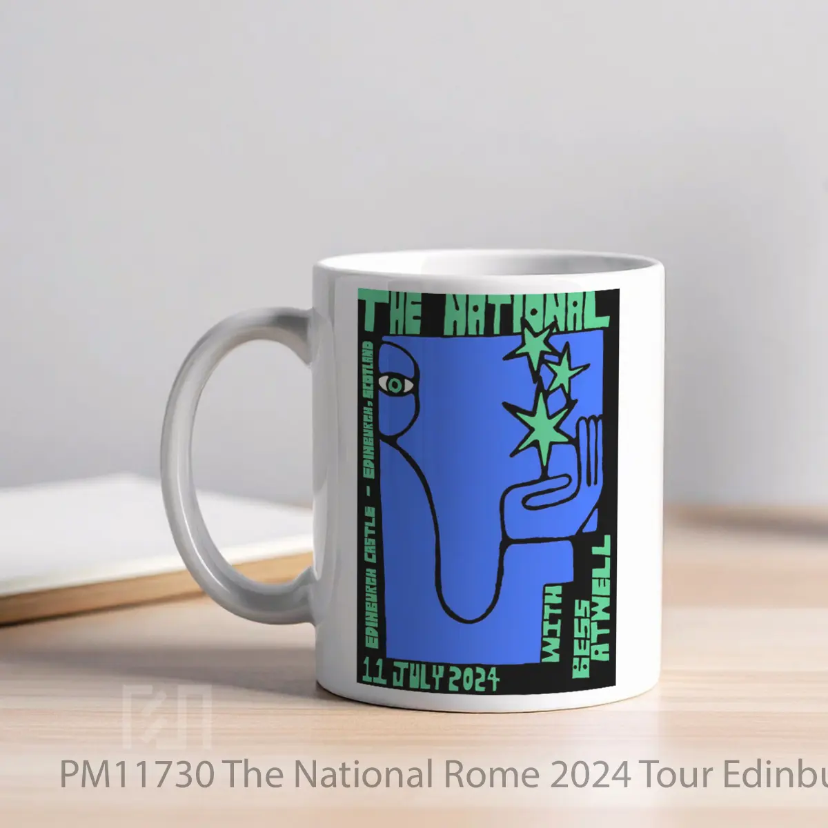 Mug The National Rome 2024 Tour Edinburgh Castle MPM11730 - All-side / Desain