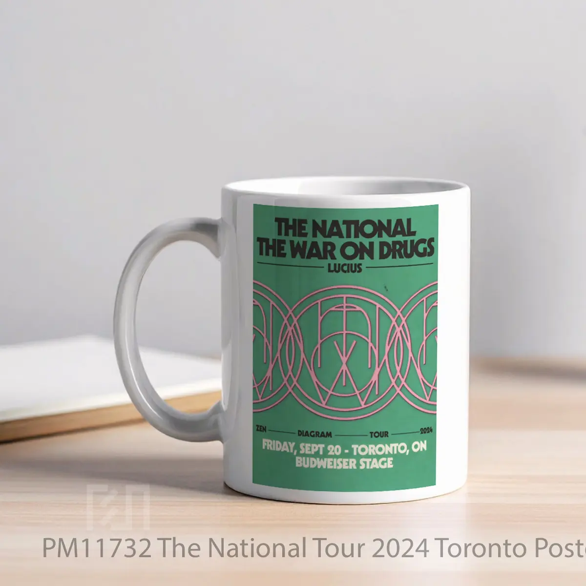 Mug The National Tour 2024 Toronto MPM11732 - All-side / Desain