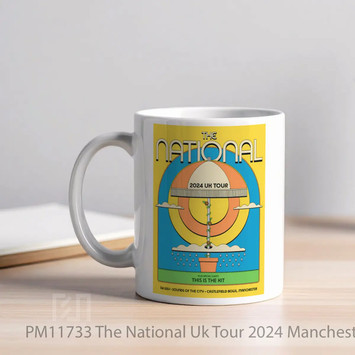 Mug The National Uk Tour 2024 Manchester MPM11733 - All-side / Desain