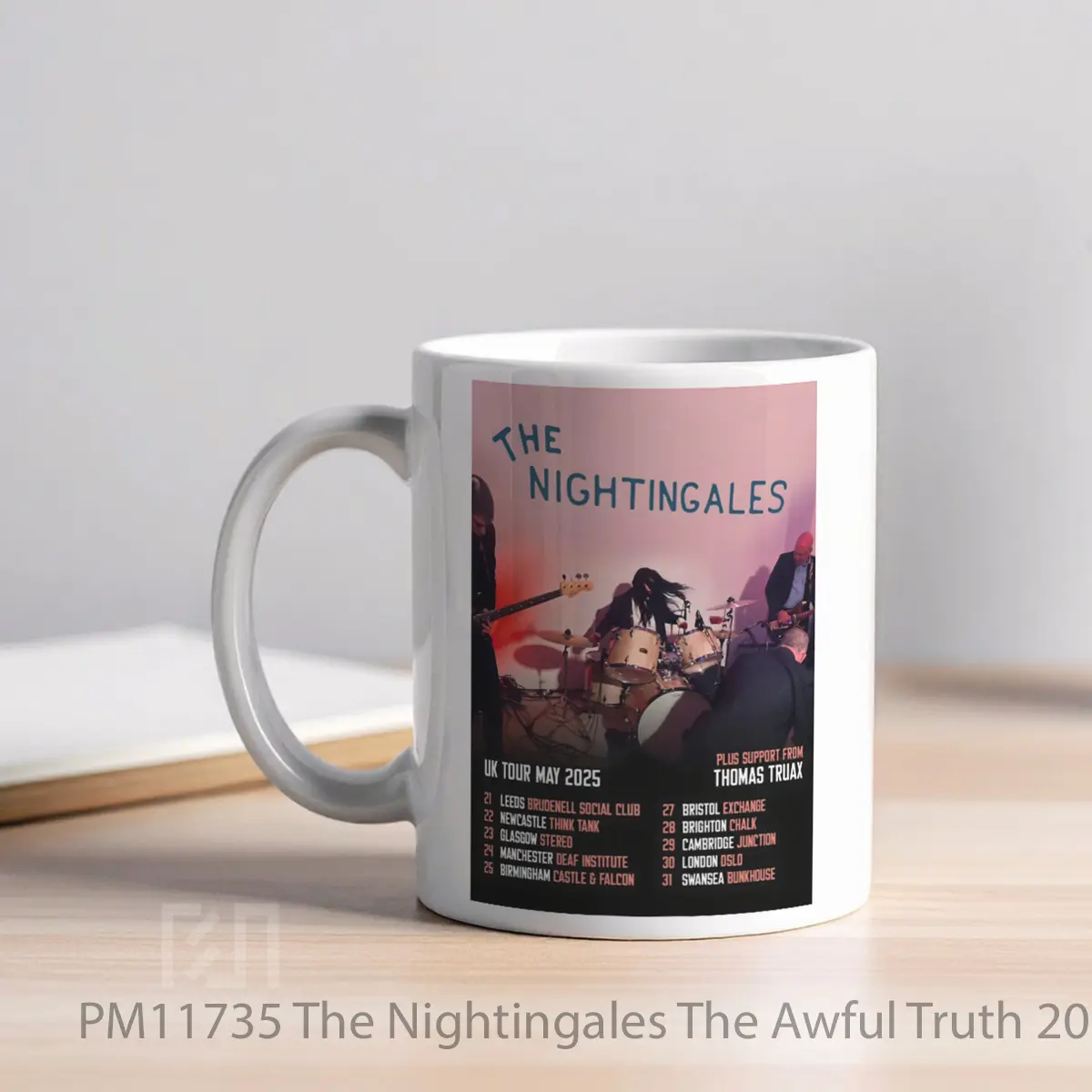 Mug The Nightingales The Awful Truth 2025 Uk Tour Post MPM11735 - All-side / Desain