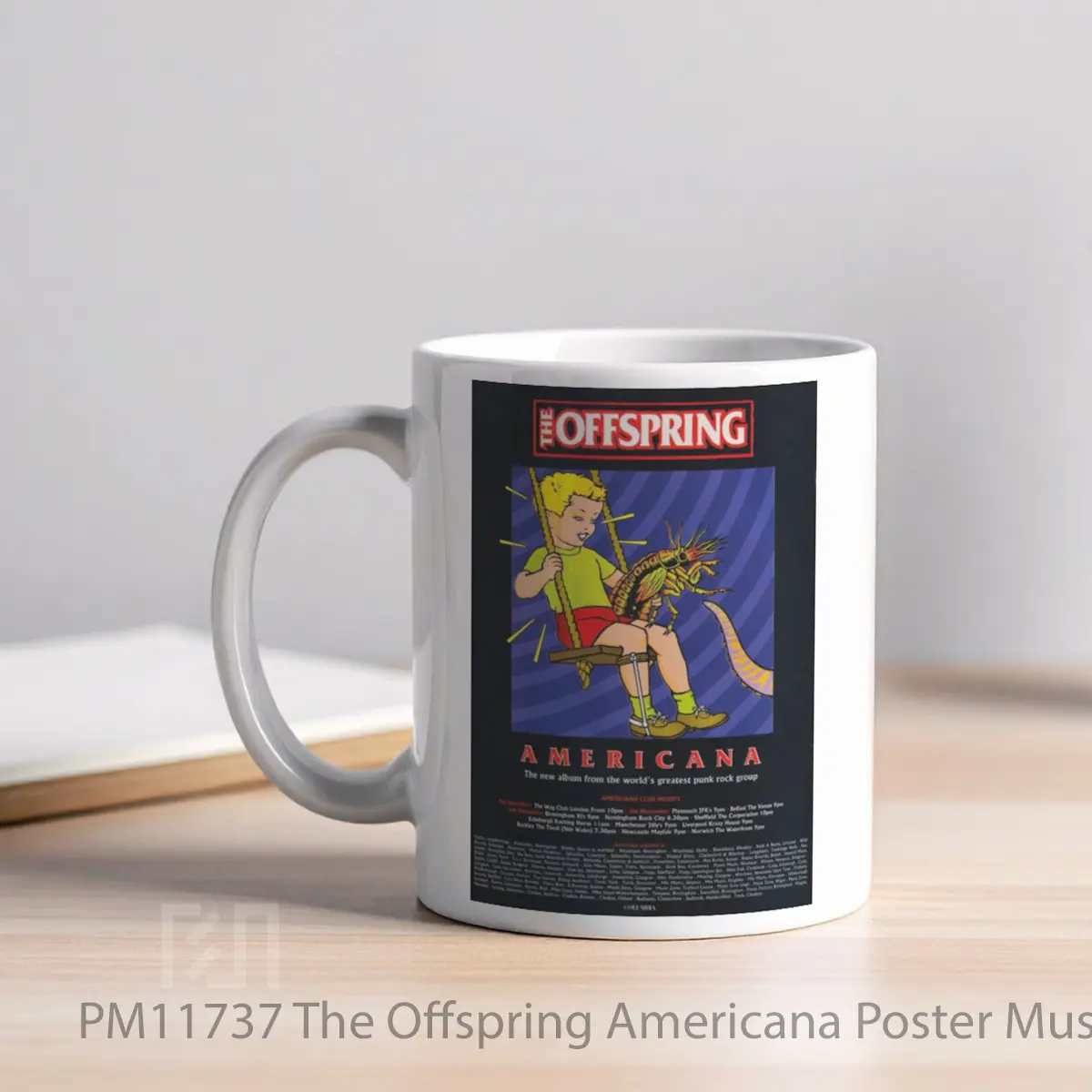 Mug The Offspring Americana MPM11737 - All-side / Desain