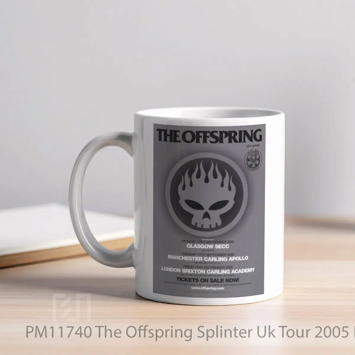 Mug The Offspring Splinter Uk Tour 2005 MPM11740 - All-side / Desain