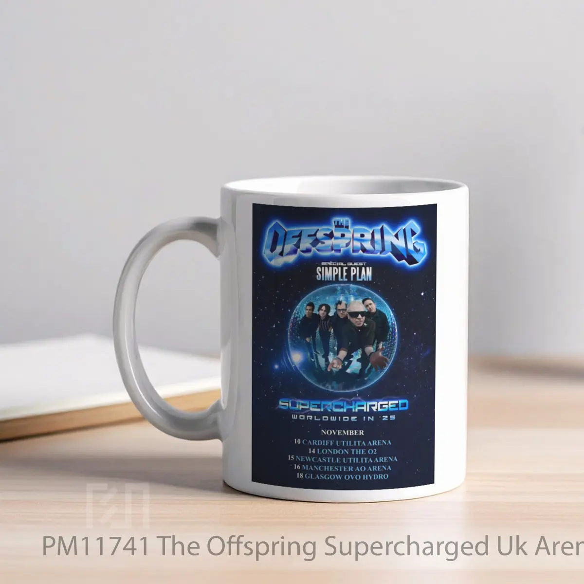 Mug The Offspring Supercharged Uk Arena Tour 2025 MPM11741 - All-side / Desain