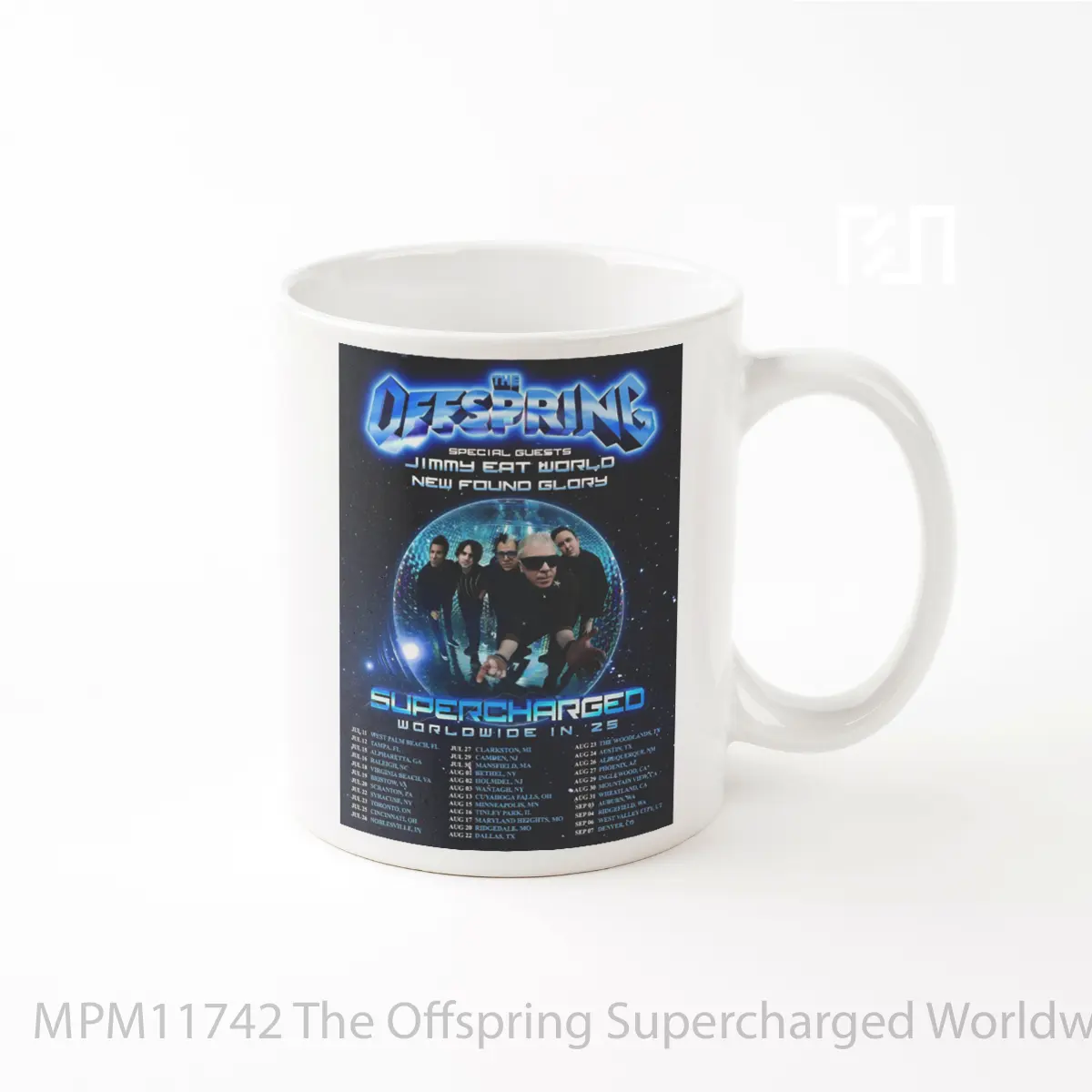 Mug The Offspring Supercharged Worldwide 2025 North Am MPM11742