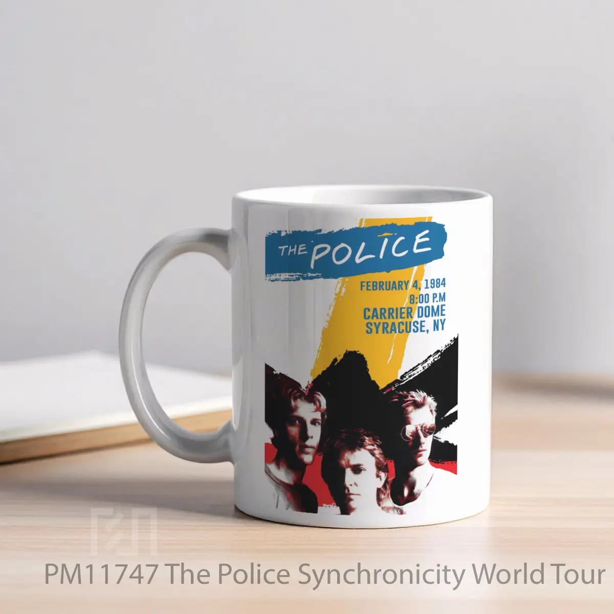 Mug The Police Synchronicity World Tour 1983 Sydney MPM11747 - All-side / Desain